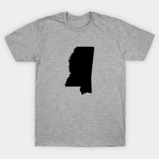Mississippi Black T-Shirt